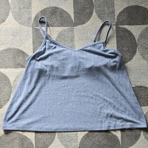Light Blue Sleep Tank Top